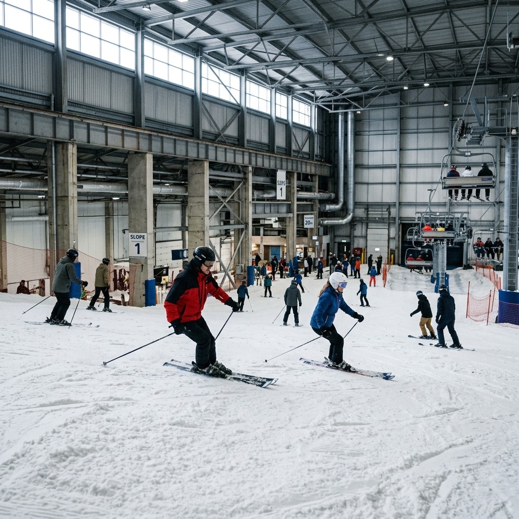 Snow Parks & Indoor Skiing
